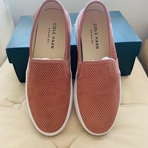 Cole Haan Crosscourt Flatform Slip on Sneakers